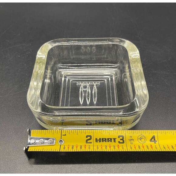 Vintage Art Deco 1940s Toastmaster Hospitality Tray Imperial Glass 3.75” x 3.75 - Picture 3 of 5